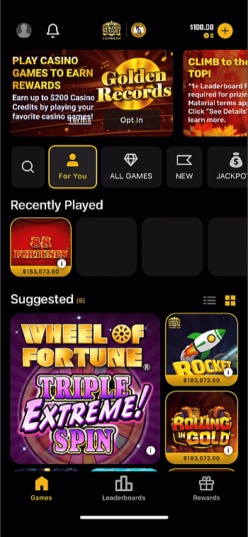 A visual walkthrough on how to change your email in the Golden Nugget Online Casino App within the app settings